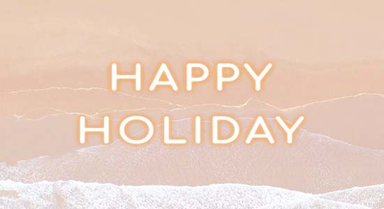 National Holiday Notice