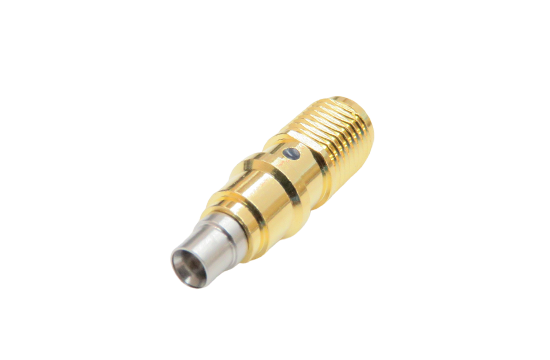 SMA ST. JACK TO SSMP PLUG FULL DETENT ADAPTOR
