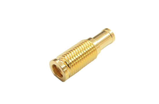 MMCX ST. JACK CONNECTOR BULKHEAD CRIMP FOR 0.80mm CABLE