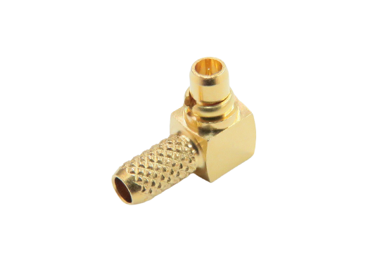 MMCX R/A PLUG CONNECTOR CRIMP FOR RG- 316/RG-174/RG-188/LMR-100/1.5D-2V CABLE