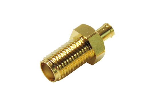SMA ST. JACK CONNECTOR BULKHEAD CRIMP FOR 0.8mm CABLE