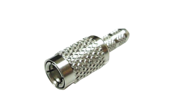 SMB ST. PLUG CONNECTOR CRIMP FOR 1.5D-QEW CABLE