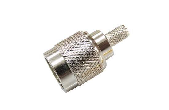 RPTNC ST. PLUG CONNECTOR CRIMP FOR RG- 58/LMR-195/3D-2V CABLE