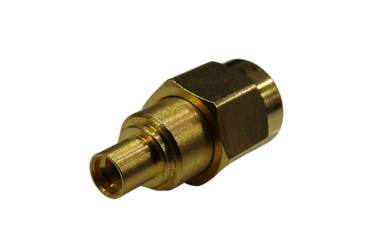 SMA ST. PLUG TO MMCX JACK ADAPTER