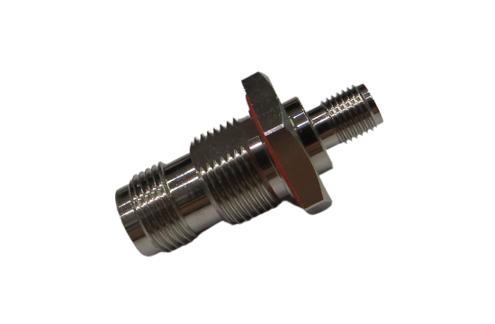 SMA ST. JACK TO TNC JACK BULKHEAD ADAPTOR