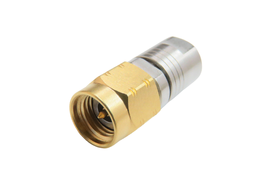 2.92mm ST. PLUG CONNECTOR CLAMP FOR .086/.085 SEMI RIGID CABLE