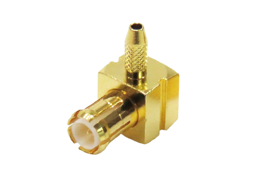 MCX R/A PLUG CONNECTOR CRIMP FOR RG-178/RG-196/0.8D-2V CABLE