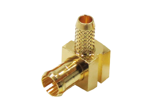 MCX R/A PLUG CONNECTOR CRIMP FOR 1.5C-2V CABLE