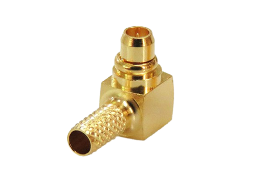 MMCX R/A PLUG CONNECTOR CRIMP FOR RG- 316/RG-174/RG-188/LMR-100/1.5D-2V CABLE