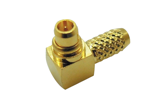 MMCX R/A PLUG CONNECTOR CRIMP FOR 1.5D-HQ- SUPER CABLE