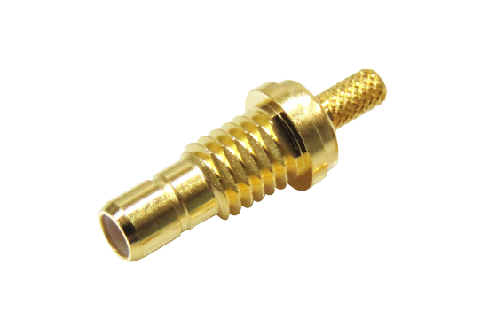  SMB ST. JACK BULKHEAD CRIMP FOR RG- 316/RG-174/RG-188/LMR-100/1.5D-2V CABLE