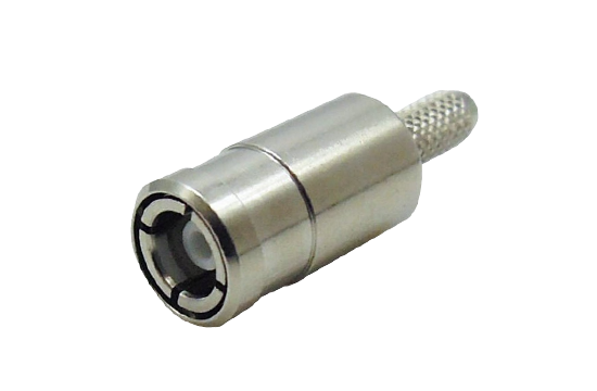 SMB ST. PLUG CONNECTOR CRIMP FOR 1.5D- HQSUPER CABLE