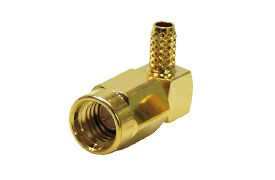 SSMA R/A PLUG CONNECTOR CRIMP FOR RG-316/RG-174/RG-188/LMR-100/1.5D-2V CABLE