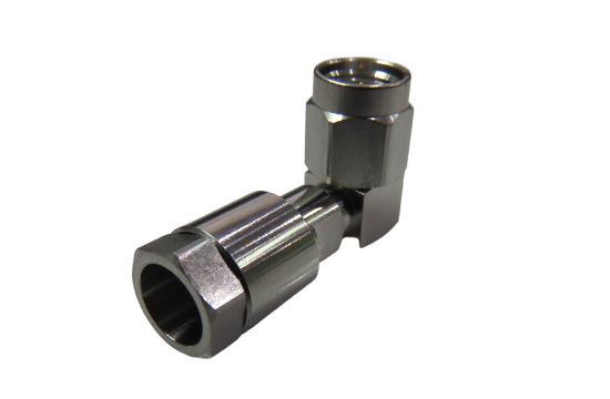 SMA R/A PLUG CONNECTOR CLAMP FOR LL142 CABLE