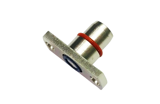 BMA ST. PLUG CONNECTOR FIELD REPLACEABLE 2 HOLE FLANGE(ACCEPTS Ø.017/.021 PIN)