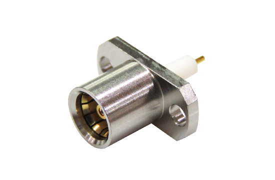 BMA ST. JACK CONNECTOR 2 HOLE FLANGE MOUNT FOR Ø.030 POST CONTACT
