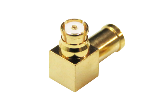 SMP R/A JACK CONNECTOR CRIMP  FOR 1.32mm CABLE