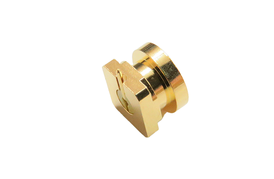 SMP ST. PLUG CONNECTOR LIMITED DETENT PCB  SURFACE LAUNCH WITH R/A CONTACT