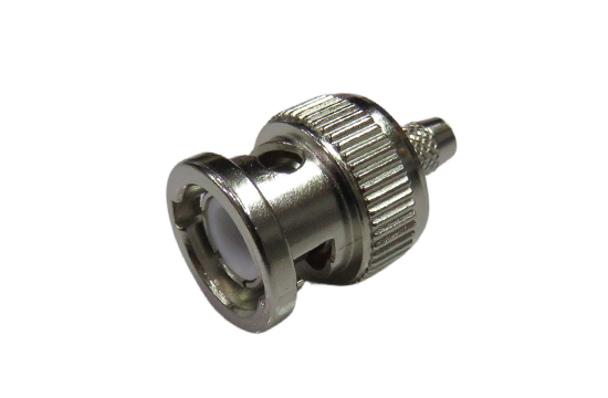 BNC ST. PLUG CONNECTOR CRIMP FOR RG- 58/LMR-195/3D-2V CABLE