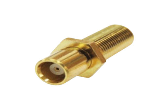 MCX ST. JACK TO JACK BULKHEAD ADAPTOR