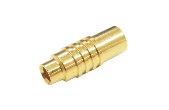 MCX ST. JACK CONNECTOR SOLDER FOR .086/.085 SEMI RIGID CABLE