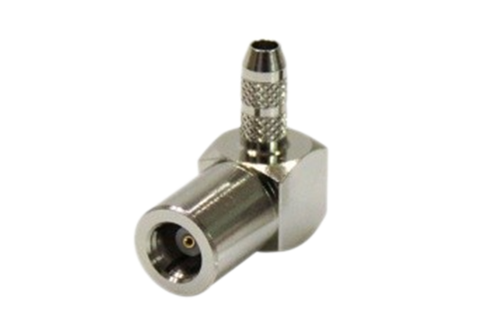 SMB R/A PLUG CONNECTOR FOR 1.5D-2W CABLE
