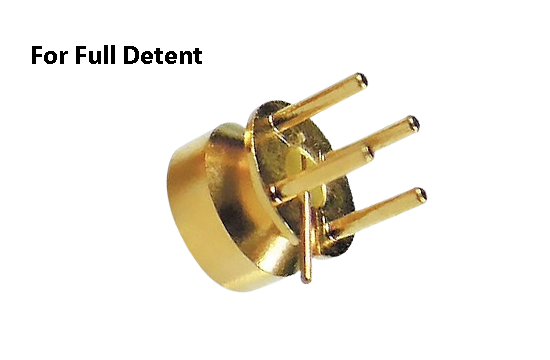SMP ST. PLUG CONNECTOR FULL DETENT PCB THRU HOLE MOUNT WITH R/A CONTACT