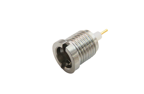 SMP ST. PLUG CONNECTOR LIMITED DETENT THREAD IN FOR Ø.018 POST CONTACT