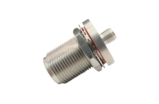 N ST. JACK TO SMA JACK BULKHEAD ADAPTER