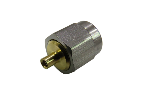 SMA ST. PLUG CONNECTOR SOLDER FOR .047 SEMI RIGID CABLE