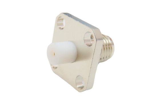 SMA ST. JACK CONNECTOR 4 HOLE FLANGE MOUNT FIELD REPLACEABLE ATTACHMENT