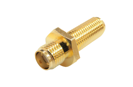 SMA ST. JACK TO JACK BULKHEAD ADAPTER