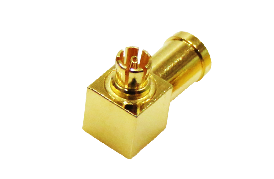 SSMP(SMPM) R/A JACK CONNECTOR CRIMP FOR RG- 178/RG-196/0.8D-2V CABLE
