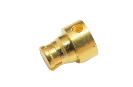 SMP R/A JACK CONNECTOR SOLDER  FOR .047 SEMI RIGID CABLE