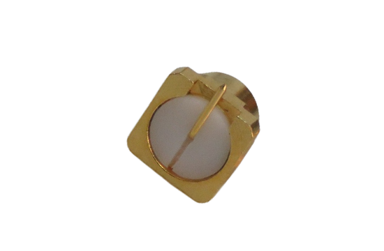 SMP ST. PLUG CONNECTOR LIMITED DETENT PCB SURFACE MOUNT WITH R/A CONTACT