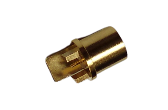 SMP ST. PLUG CONNECTOR FULL DETENT PCB END LAUNCH FOR ø.015 POST CONTACT
