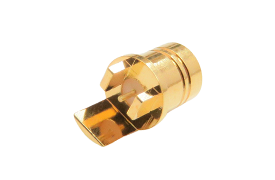 SMP ST. PLUG CONNECTOR SMOOTH BORE PCB END LAUNCH FOR ø.015 POST CONTACT