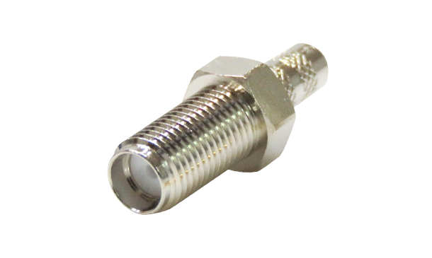 SMA ST. JACK CONNECTOR BULKHEAD CRIMP FOR RG-58/LMR-195/3D-2V CABLE