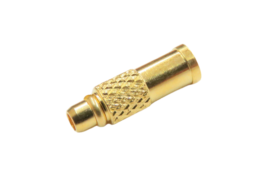 MMCX ST. PLUG CONNECTOR CRIMP FOR 1.32mm CABLE