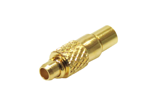 MMCX ST. PLUG CONNECTOR SOLDER FOR .086 /.085 SEMI RIGID CABLE