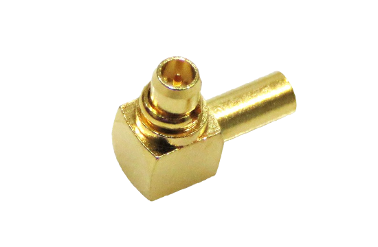 MMCX R/A PLUG CONNECTOR SOLDER FOR .086 /.085 SEMI RIGID CABLE