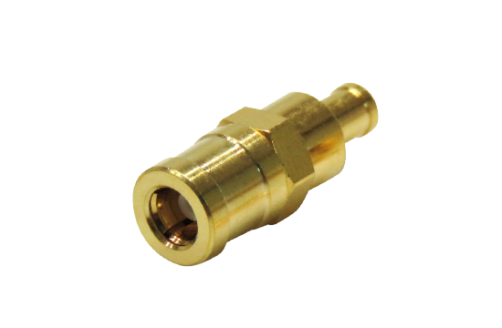 SMB ST. PLUG CONNECTOR CRIMP FOR RG- 178/RG-196/0.8D-2V CABLE