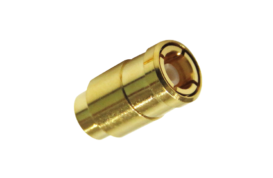 SMB ST. PLUG CONNECTOR SOLDER FOR .141 SEMI RIGID CABLE
