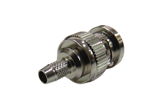 BNC ST. PLUG CONNECTOR CRIMP FOR RG- 58/LMR-195/3D-2V CABLE