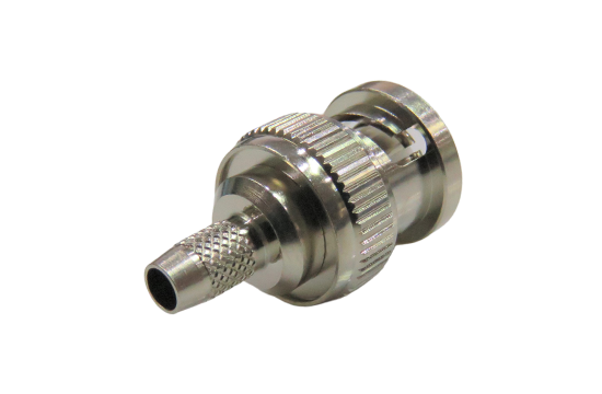 BNC ST. PLUG CONNECTOR CRIMP FOR RG-55 CABLE