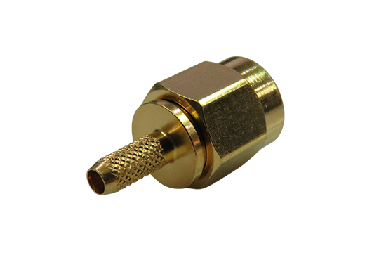 PRSMA ST. PLUG CONNECTOR CRIMP FOR 1.5D- HQSUPER CABLE