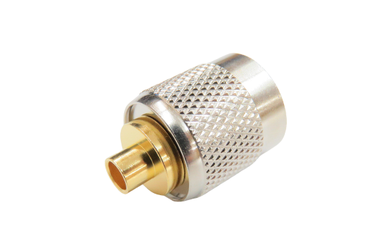 TNC ST. PLUG CONNECTOR SOLDER FOR .141 SEMI RIGID CABLE