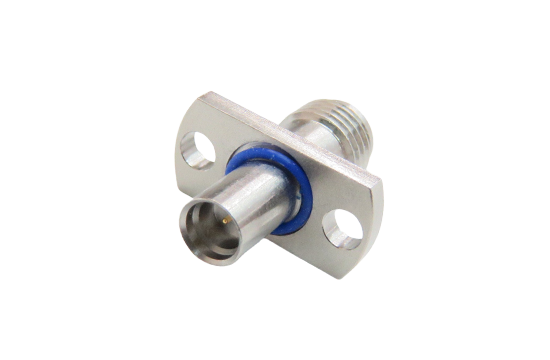 SMA JACK 2-HOLE TO SMP PLUG SMOOTH BORE ADAPTER