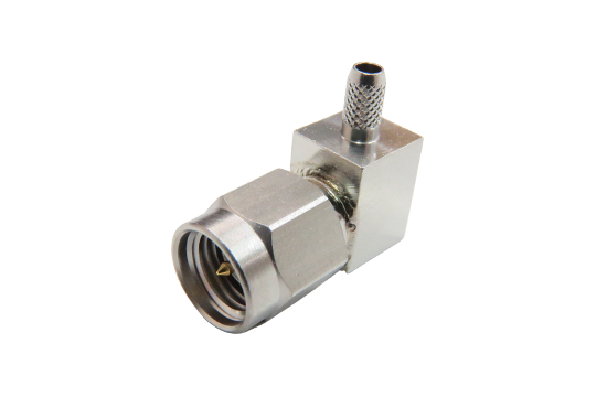 SMA R/A PLUG CONNECTOR SOLDER FOR RG-188A CABLE