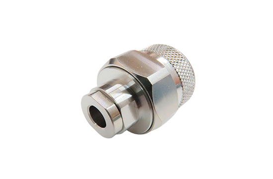 N ST. PLUG CONNECTOR CLAMP FOR 18 GHz CABLE